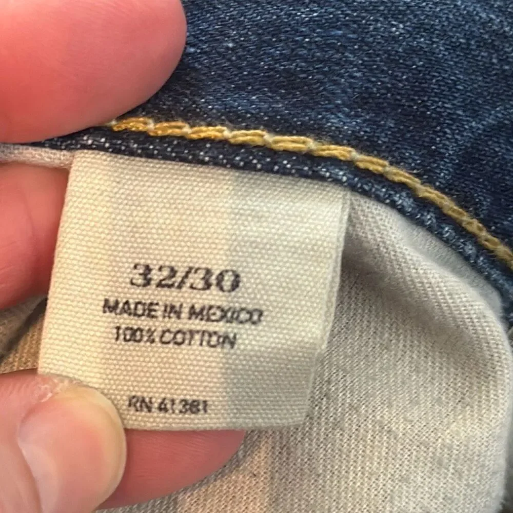 Polo‎ Ralph Lauren Mens Hampton Straight Leg Jeans size 32 x 30 Blue
